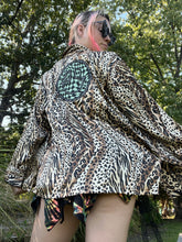 Load image into Gallery viewer, Cool Customer Satin Cheetah Top large