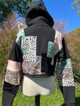 Load image into Gallery viewer, Amazonia Cropped Hoodie small
