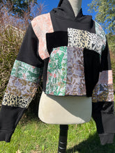 Load image into Gallery viewer, Amazonia Cropped Hoodie small
