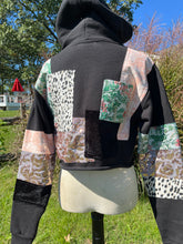 Load image into Gallery viewer, Amazonia Cropped Hoodie small
