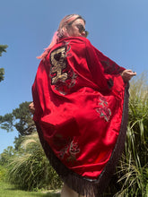 Load image into Gallery viewer, Red Desert Hearts Kimono 2XL
