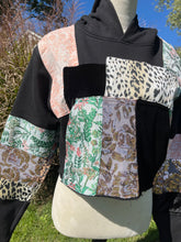 Load image into Gallery viewer, Amazonia Cropped Hoodie small
