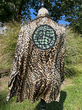 Load image into Gallery viewer, Cool Customer Satin Cheetah Top large
